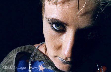 bodypainting project, visagie